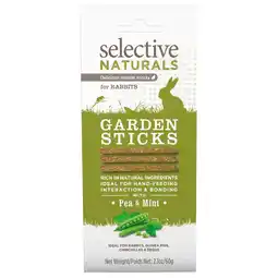 Pets Place Supreme Selective Naturals Garden Sticks - Knaagdiersnack - 60 g aanbieding