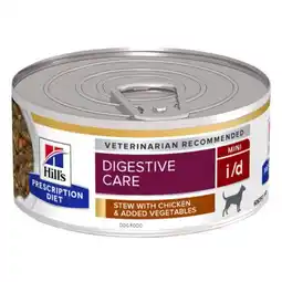 Pets Place Hill's Prescription Diet I/D Digestive Care Stoofpotje Blik - Hondenvoer - Kip Groente 156 g aanbieding