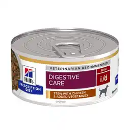 Pets Place Hill's Prescription Diet I/D Digestive Care Stoofpotje Blik - Hondenvoer - Kip Groente 156 g aanbieding