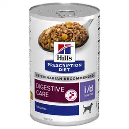 Pets Place Hill's Prescription Diet I/D Digestive Care Low Fat Blik - Hondenvoer - 360 g aanbieding
