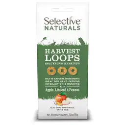 Pets Place Supreme Selective Naturals Harvest Loops - Knaagdiersnack - 80 g aanbieding