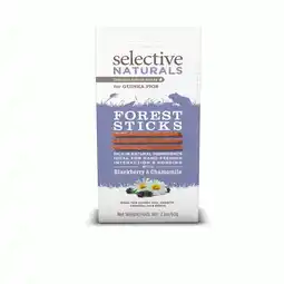 Pets Place Supreme Selective Naturals Forest Sticks - Knaagdiersnack - 60 g aanbieding