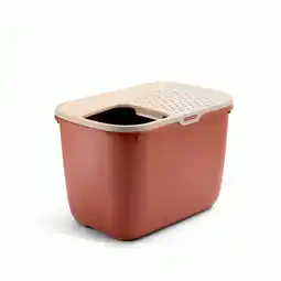 Pets Place Savic Hop In Tuscany - Kattenbak - 58.5x39x39.6 cm Roze aanbieding