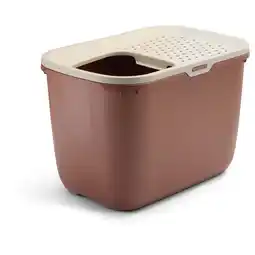 Pets Place Savic Hop In Tuscany - Kattenbak - 58.5x39x39.6 cm Roze aanbieding