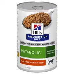Pets Place Hill's Prescription Diet Metabolic - Weight Management - Hondenvoer - Kip 370 g aanbieding