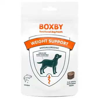 Pets Place Boxby Functional Treats Weight Support - Hondensnacks - Zalm 100 g aanbieding