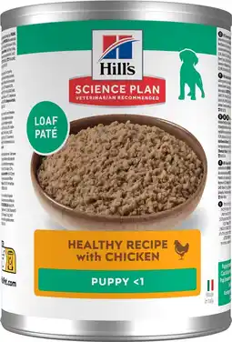 Pets Place Hill's Puppy Chicken - Hondenvoer - Kip 370 g aanbieding