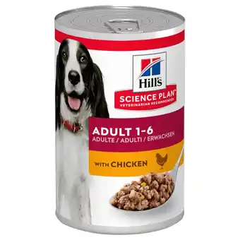 Pets Place Hill's Canine Blik Adult - Hondenvoer - Kip 370 g aanbieding