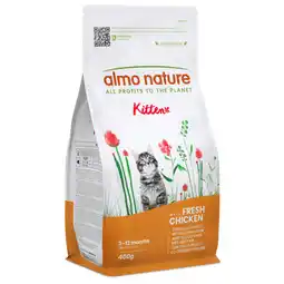 Pets Place Almo Nature Cat Holistic Kitten - Kattenvoer - Kip Rijst 400 g Holistic aanbieding