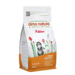 Pets Place Almo Nature Cat Holistic Kitten - Kattenvoer - Kip Rijst 400 g Holistic aanbieding