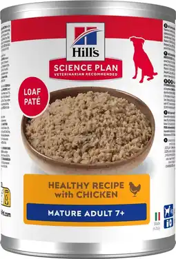 Pets Place Hill's Canine Mature Adult Chicken - Hondenvoer - Kip 370 g aanbieding