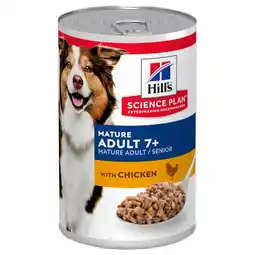 Pets Place Hill's Canine Mature Adult Chicken - Hondenvoer - Kip 370 g aanbieding