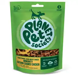 Pets Place Planet Pet Society Dog Functional Second Chance Immunity - Hondensnacks - Kip 150 g aanbieding