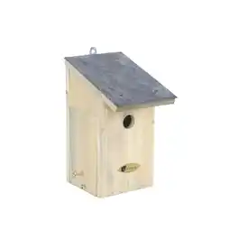 Pets Place Wildbird Nestkast San Francisco Leisteen 34mm - Broeden - 21.5x16.5x30 cm aanbieding