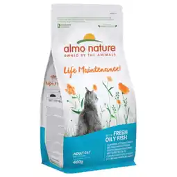 Pets Place Almo Nature Cat Holistic Adult - Kattenvoer - Vis Rijst 400 g Holistic aanbieding