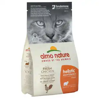 Pets Place Almo Nature Cat Holistic Adult - Kattenvoer - Kip Rijst 400 g Holistic aanbieding