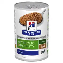 Pets Place Hill's Prescription Diet J/D Metabolic + Mobility Weight Management Blik - Hondenvoer - 370 g aanbieding