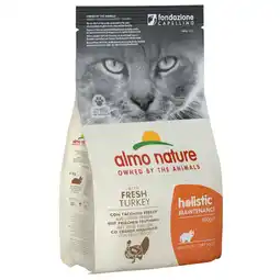 Pets Place Almo Nature Cat Holistic Adult - Kattenvoer - Kalkoen Rijst 400 g Holistic aanbieding