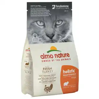 Pets Place Almo Nature Cat Holistic Adult - Kattenvoer - Kalkoen Rijst 400 g Holistic aanbieding
