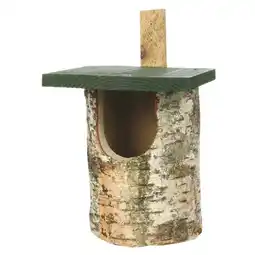 Pets Place Wildbird Vbn Nestkast Berk Halfholen - Broeden - 22x18x30 cm aanbieding