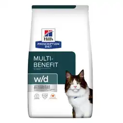 Pets Place Hill's Prescription Diet W/D Multi-Benefit - Kattenvoer - Kip 3 kg aanbieding