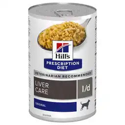 Pets Place Hill's Prescription Diet L/D Liver Care Blik - Hondenvoer - 370 g aanbieding