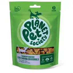 Pets Place Planet Pet Society Dog Cracker Co2 Saving Seasonals - Hondensnacks - Fruit 200 g aanbieding