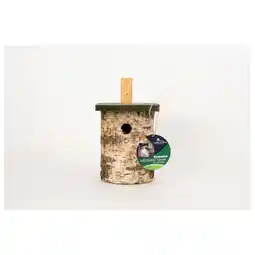Pets Place Wildbird Nestkast Berken - Broeden - 21x18x30 cm 32 Mm aanbieding