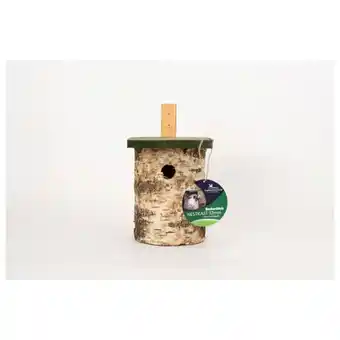 Pets Place Wildbird Nestkast Berken - Broeden - 21x18x30 cm 32 Mm aanbieding