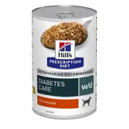 Pets Place Hill's Prescription Diet W/D Digestive/Weight Management - Hondenvoer - Kip 370 g aanbieding