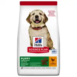 Pets Place Hill's Puppy Large Breed - Hondenvoer - Kip 16 kg aanbieding