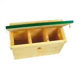 Pets Place Wildbird Nestkast Mus Groen Dak - Broeden - per stuk aanbieding