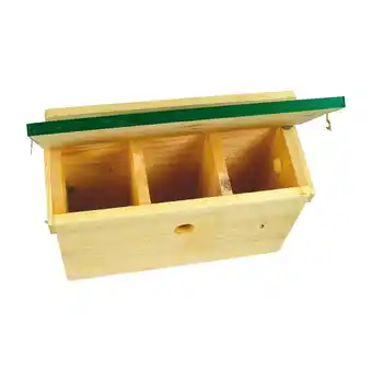 Pets Place Wildbird Nestkast Mus Groen Dak - Broeden - per stuk aanbieding