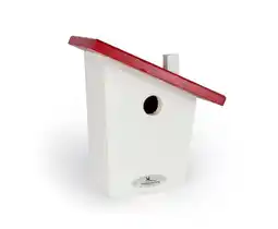 Pets Place Wildbird Nestkast Pamplona - Broeden - 23x16x27 cm Wit Rood Vbn aanbieding