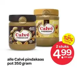 Spar Alle Calvé pindakaas aanbieding