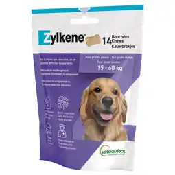 Pets Place Zylkene Chews - Anti stressmiddel - 450 mg 14 tab Voor Grote Honden (15-60 Kg) aanbieding