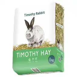 Pets Place Timothy Rabbit Timothy Hay - Ruwvoer - 1 kg aanbieding