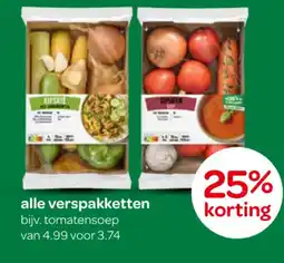 Spar Alle verspakketten aanbieding