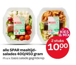 Spar Alle SPAR maaltijd salades aanbieding