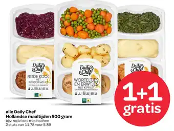 Spar Alle Daily Chef Hollandse maaltijden aanbieding