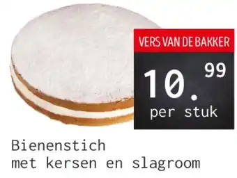 Naanhof Bienenstich met kersen en slagroom aanbieding