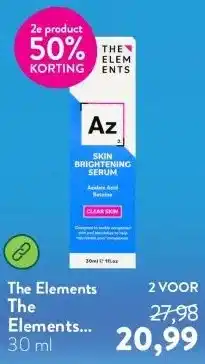 Holland & Barrett The Elements Skin Brightening Serum aanbieding
