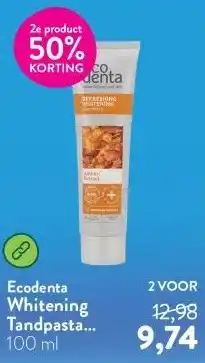 Holland & Barrett Whitening Tandpasta Amber Extract aanbieding