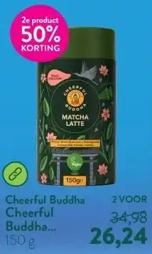 Holland & Barrett Cheerful Buddha Matcha Latte Reishi & Ashwagandha aanbieding