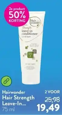 Holland & Barrett Hair Strength Leave-In Conditioner Keratine aanbieding