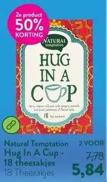 Holland & Barrett Hug In A Cup - 18 theezakjes aanbieding
