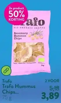 Holland & Barrett Trafo Hummus Chips Rozemarijn aanbieding