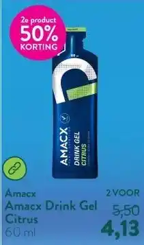 Holland & Barrett Amacx Drink Gel Citrus aanbieding
