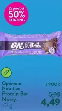Holland & Barrett Protein Bar Nutty Chocolate Caramel - 55g aanbieding
