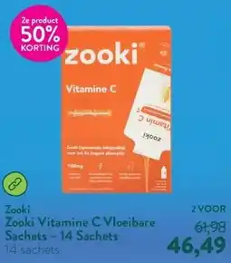 Holland & Barrett Zooki Vitamine C Vloeibare Sachets – 14 Sachets aanbieding